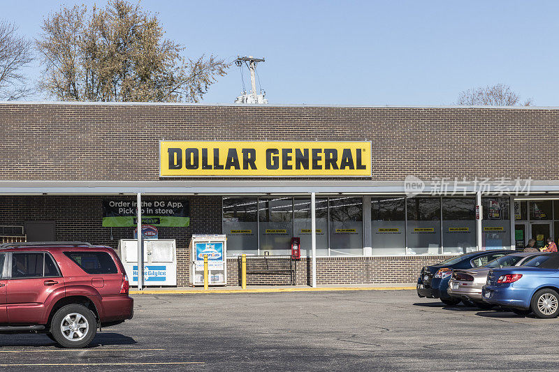 Dollar General零售店。Dollar General是一家小盒子折扣零售商。